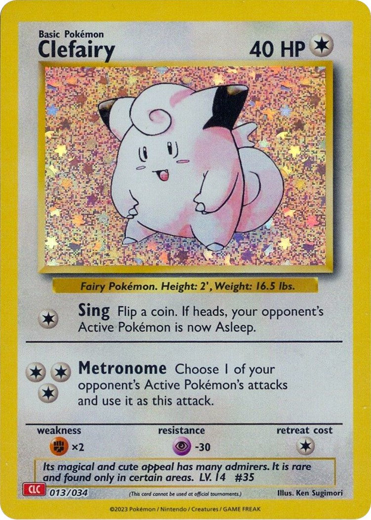 Clefairy [Trading Card Game Classic] | Shuffle n Cut Hobbies & Games