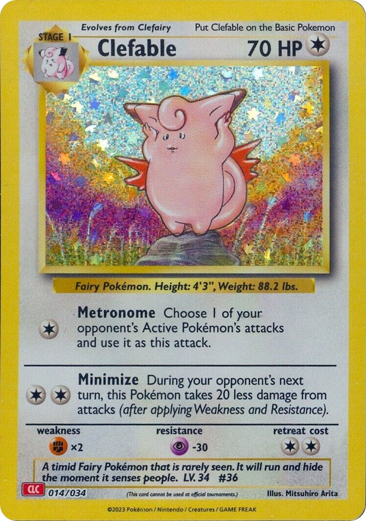 Clefable [Trading Card Game Classic] | Shuffle n Cut Hobbies & Games