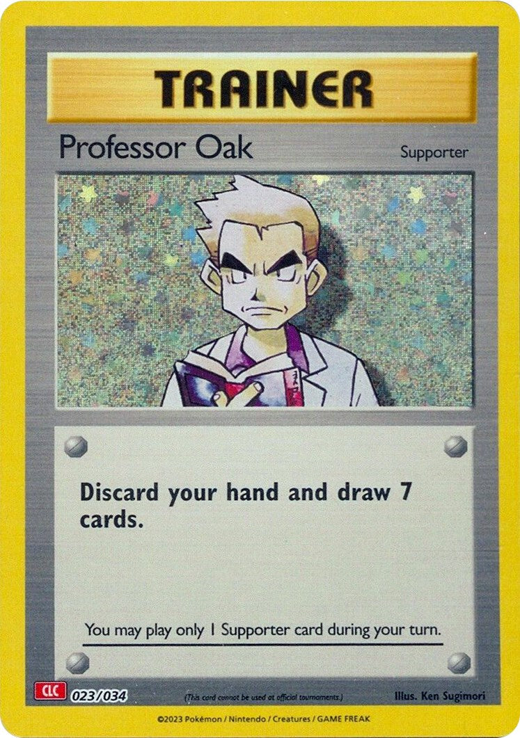 Professor Oak (CLC) [Trading Card Game Classic] | Shuffle n Cut Hobbies & Games