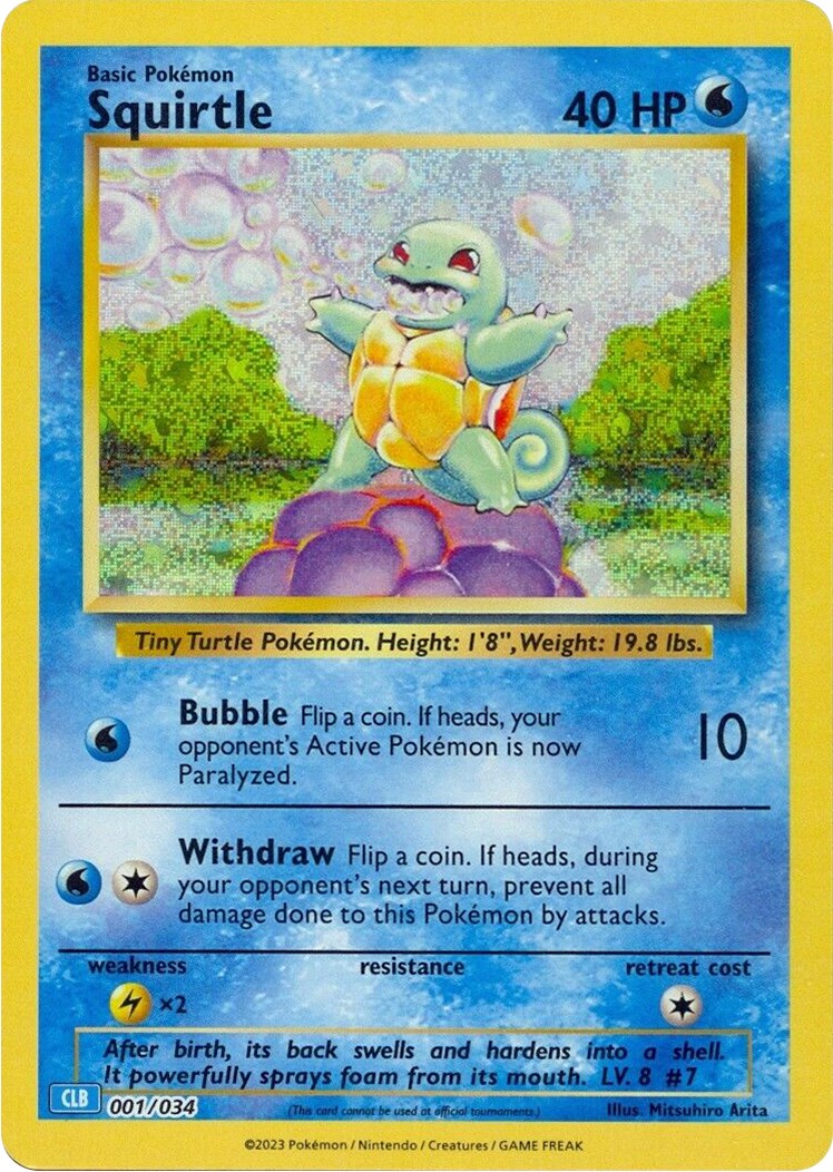 Squirtle [Trading Card Game Classic] | Shuffle n Cut Hobbies & Games