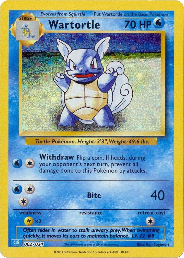 Wartortle [Trading Card Game Classic] | Shuffle n Cut Hobbies & Games