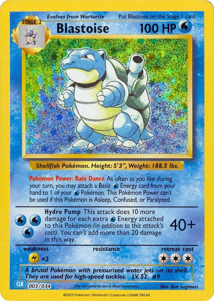 Blastoise [Trading Card Game Classic] | Shuffle n Cut Hobbies & Games