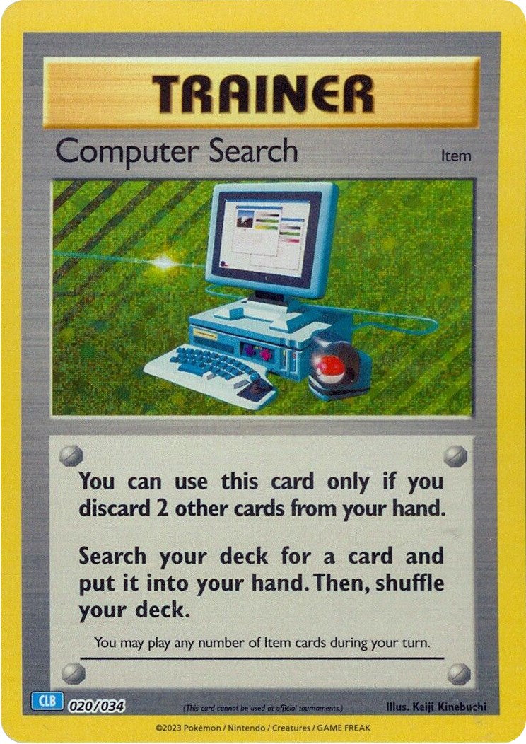 Computer Search (CLB) [Trading Card Game Classic] | Shuffle n Cut Hobbies & Games