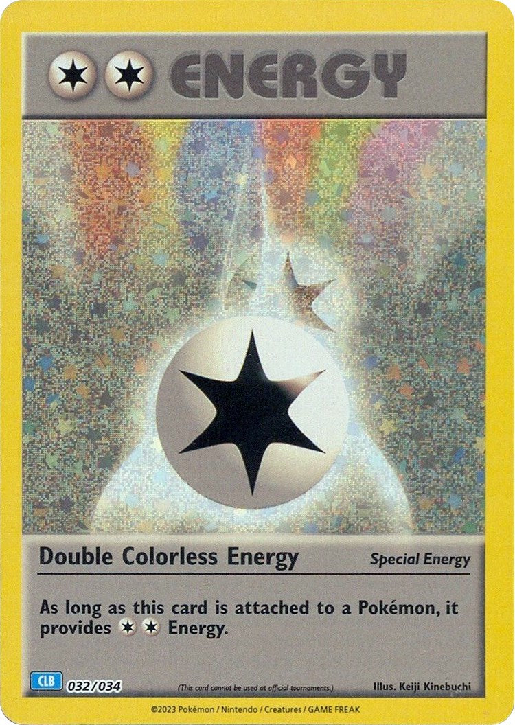 Double Colorless Energy (CLB) [Trading Card Game Classic] | Shuffle n Cut Hobbies & Games