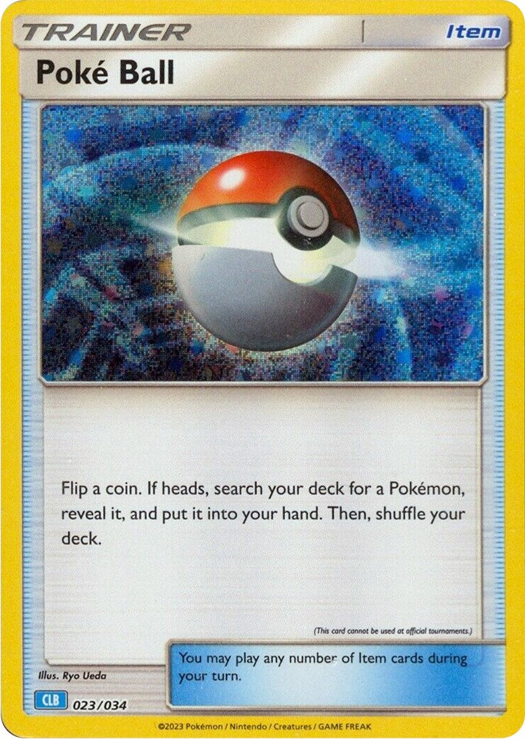 Poke Ball (CLB) [Trading Card Game Classic] | Shuffle n Cut Hobbies & Games