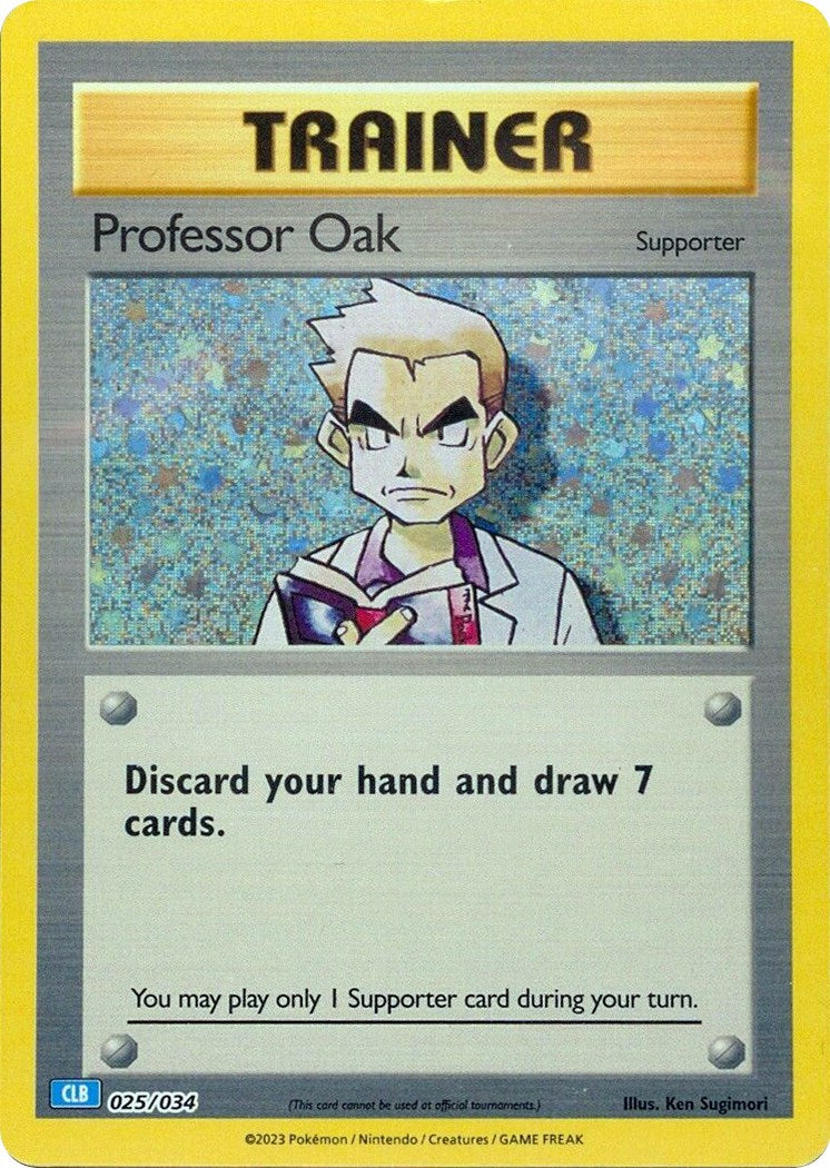 Professor Oak (CLB) [Trading Card Game Classic] | Shuffle n Cut Hobbies & Games