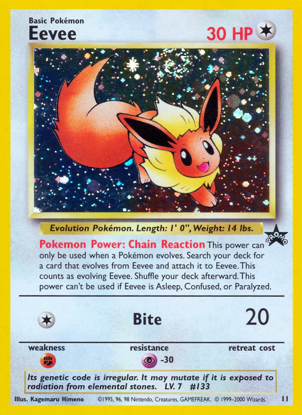 Eevee (11) [Wizards of the Coast: Black Star Promos] | Shuffle n Cut Hobbies & Games