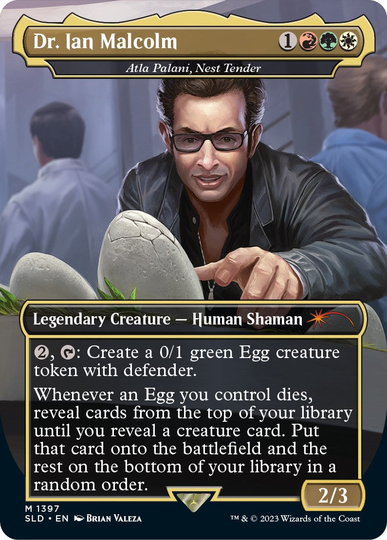 Dr. Ian Malcolm - Atla Palani, Nest Tender [Secret Lair Drop Series] | Shuffle n Cut Hobbies & Games