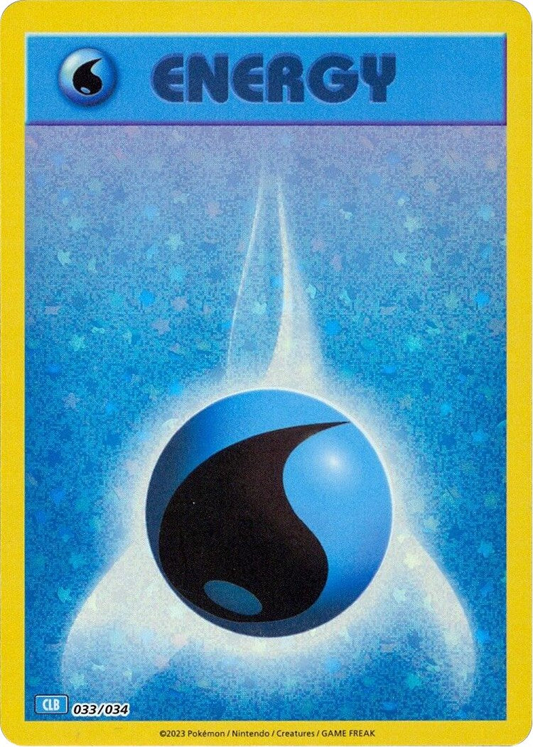 Basic Water Energy [Trading Card Game Classic] | Shuffle n Cut Hobbies & Games