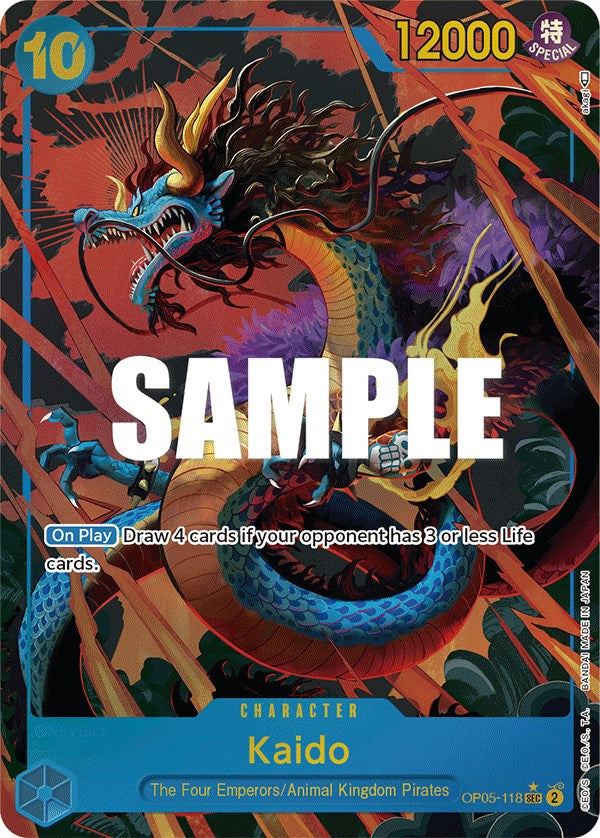 Kaido (Alternate Art) [Awakening of the New Era] | Shuffle n Cut Hobbies & Games