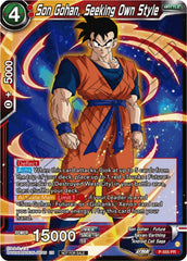 Son Gohan, Seeking Own Style (Zenkai Series Tournament Pack Vol.6) (P-555) [Tournament Promotion Cards] | Shuffle n Cut Hobbies & Games