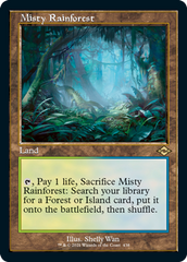 Misty Rainforest (Retro) [Modern Horizons 2] | Shuffle n Cut Hobbies & Games