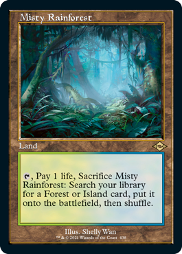 Misty Rainforest (Retro) [Modern Horizons 2] | Shuffle n Cut Hobbies & Games