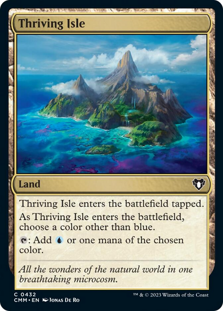 Thriving Isle [Commander Masters] | Shuffle n Cut Hobbies & Games