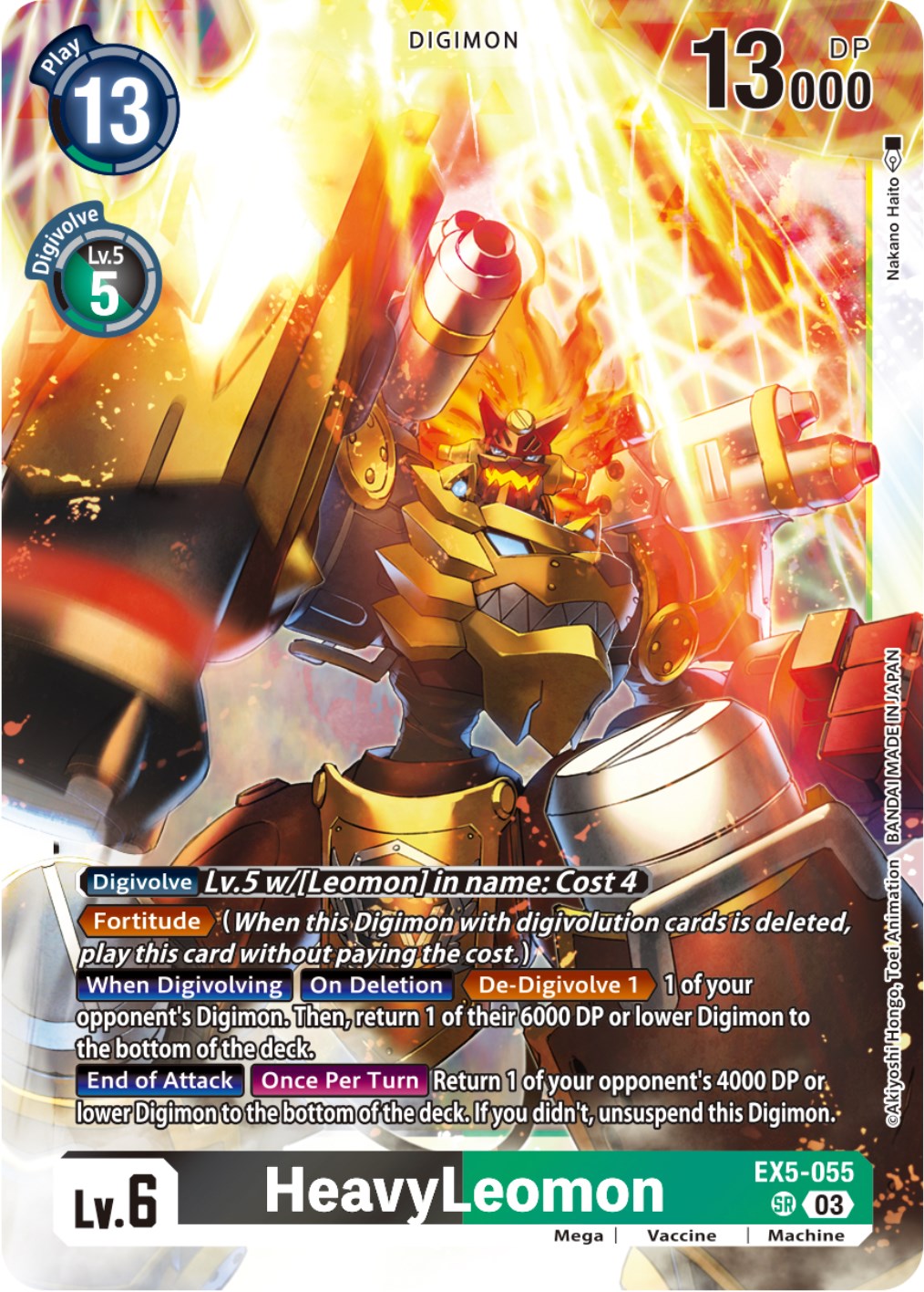 HeavyLeomon [EX5-055] [Animal Colosseum] | Shuffle n Cut Hobbies & Games