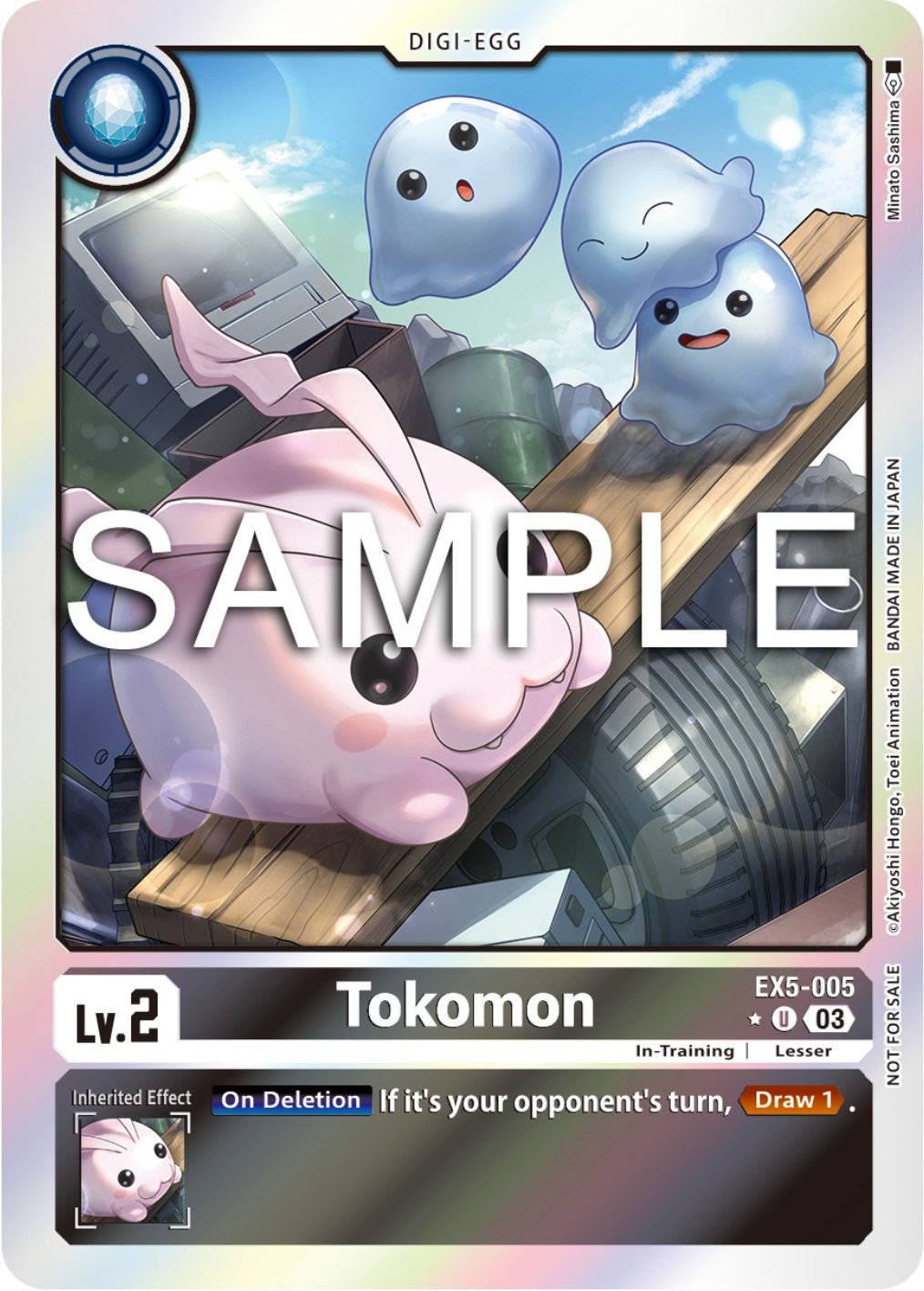 Tokomon [EX5-005] (Animal Colosseum Box Promotion Pack) [Animal Colosseum] | Shuffle n Cut Hobbies & Games