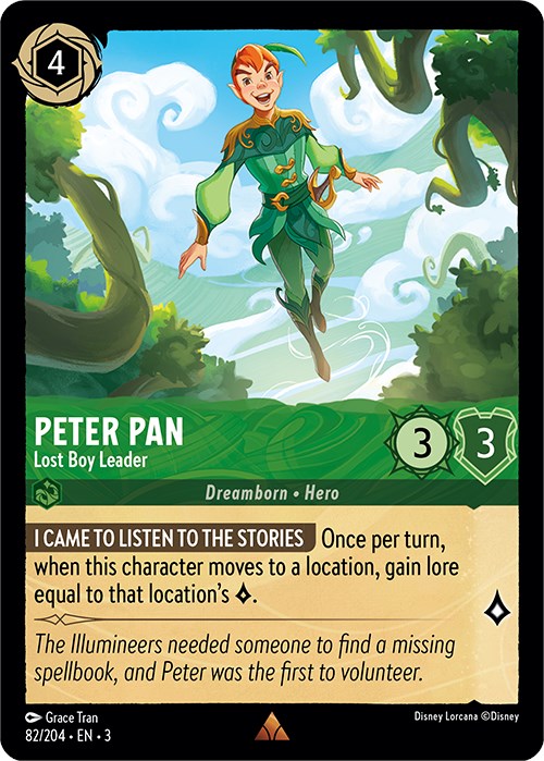 Peter Pan - Lost Boy Leader (82/204) [Into the Inklands] | Shuffle n Cut Hobbies & Games