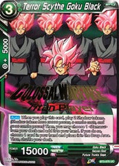 Terror Scythe Goku Black (Titan Player Stamped) (BT3-075) [Tournament Promotion Cards] | Shuffle n Cut Hobbies & Games