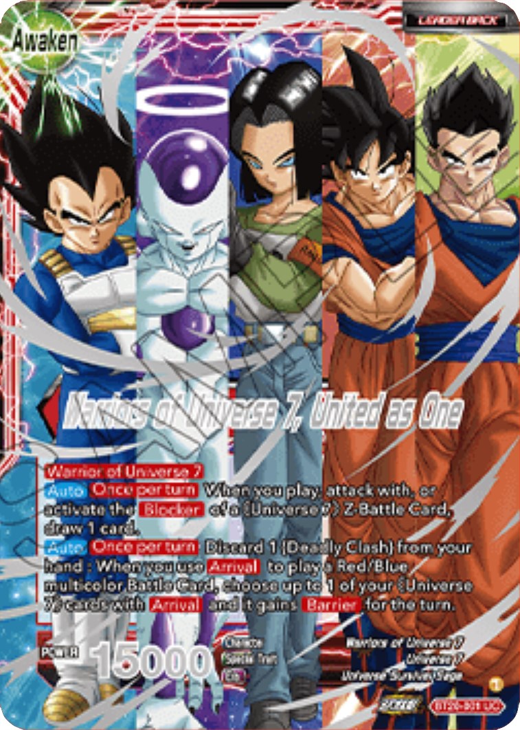 Android 17 // Warriors of Universe 7, United as One (2023 Championship Finals Top 16) (BT20-001) [Tournament Promotion Cards] | Shuffle n Cut Hobbies & Games