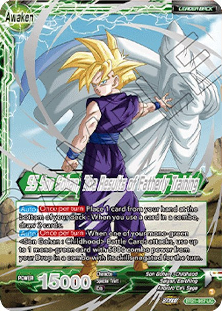 Son Gohan // SS Son Gohan, The Results of Fatherly Training (2023 Championship Finals) (BT21-067) [Tournament Promotion Cards] | Shuffle n Cut Hobbies & Games