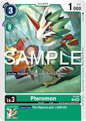 Pteromon [P-131] (Digimon Liberator Promotion Pack) [Promotional Cards] | Shuffle n Cut Hobbies & Games