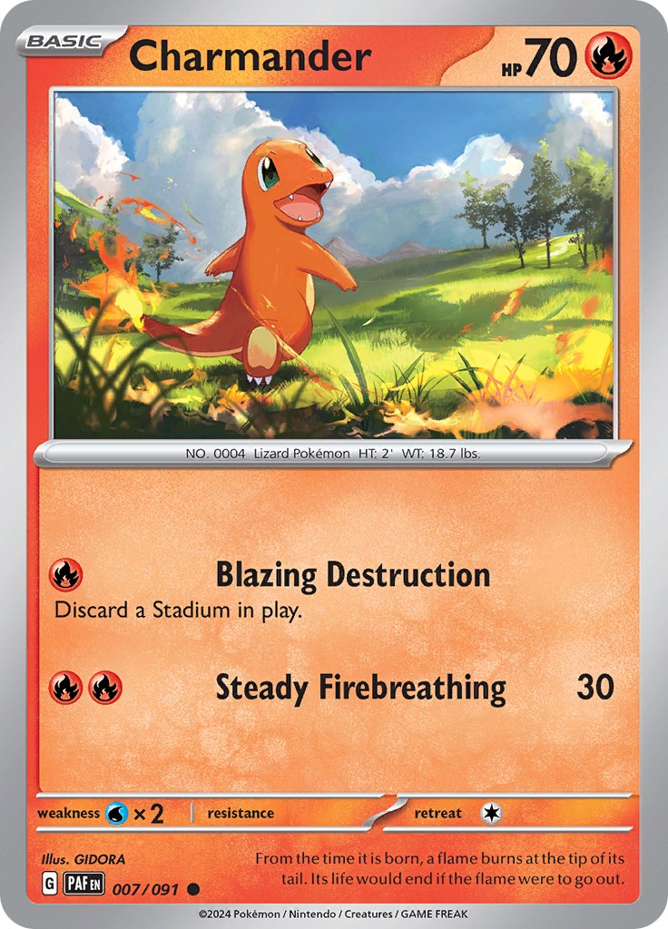 Charmander (007/091) [Scarlet & Violet: Paldean Fates] | Shuffle n Cut Hobbies & Games