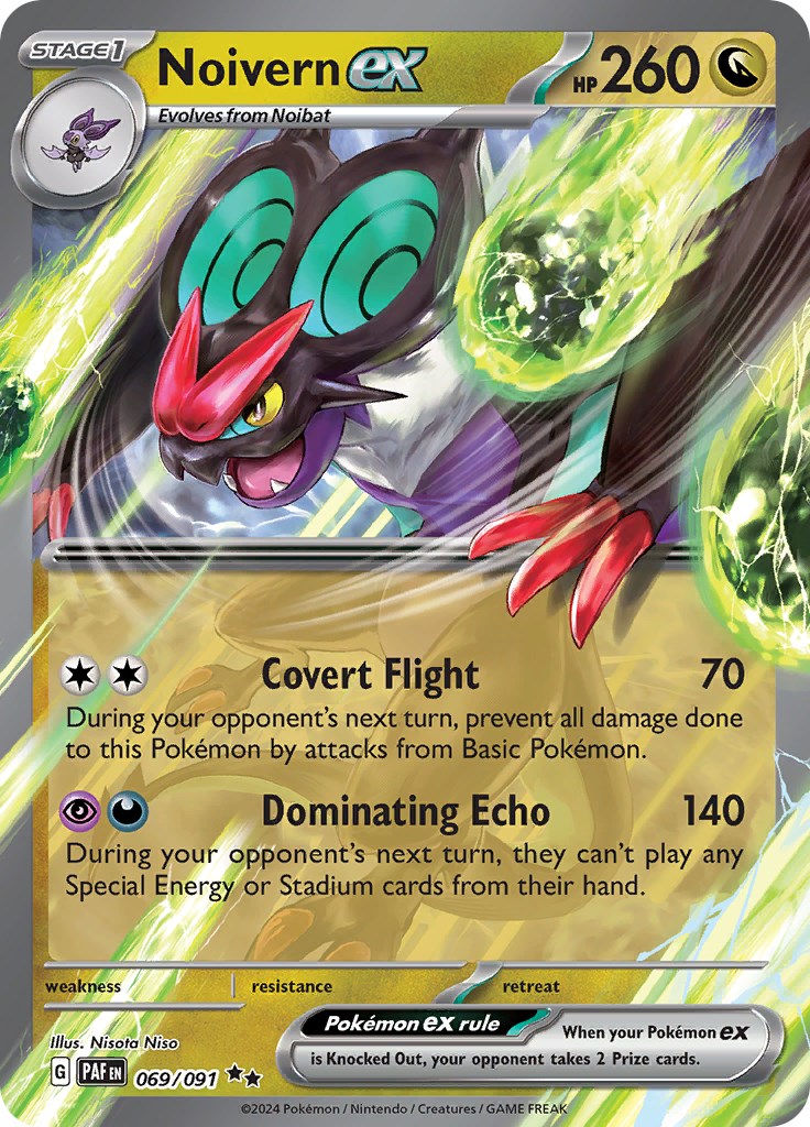 Noivern ex (069/091) [Scarlet & Violet: Paldean Fates] | Shuffle n Cut Hobbies & Games