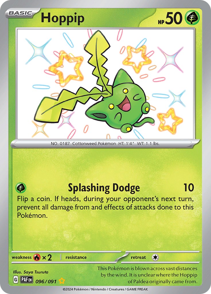 Hoppip (096/091) [Scarlet & Violet: Paldean Fates] | Shuffle n Cut Hobbies & Games