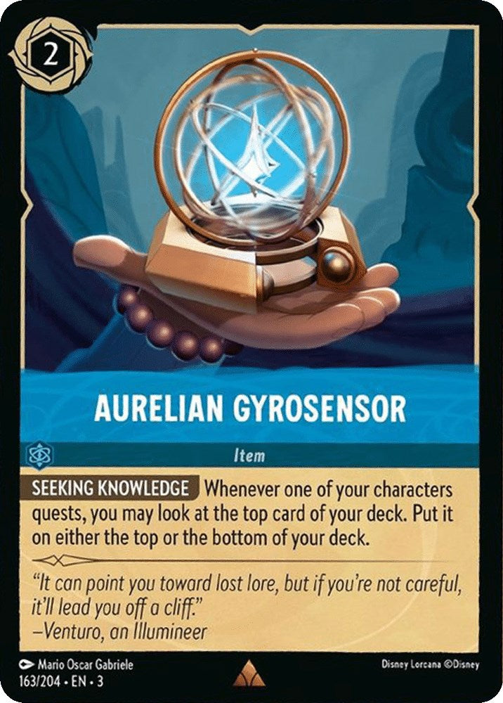 Aurelian Gyrosensor (163/204) [Into the Inklands] | Shuffle n Cut Hobbies & Games