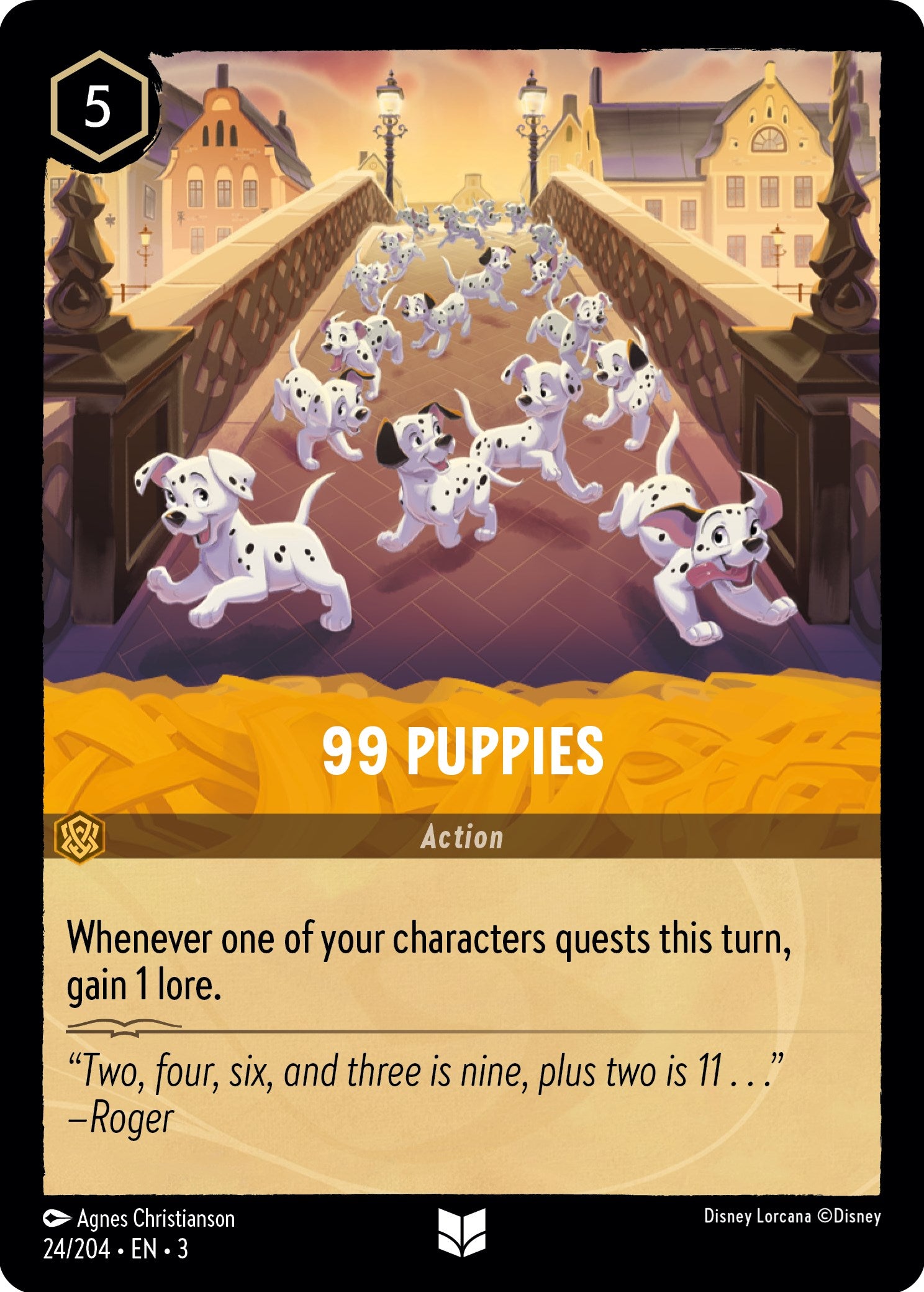 99 Puppies (24/204) [Into the Inklands] | Shuffle n Cut Hobbies & Games