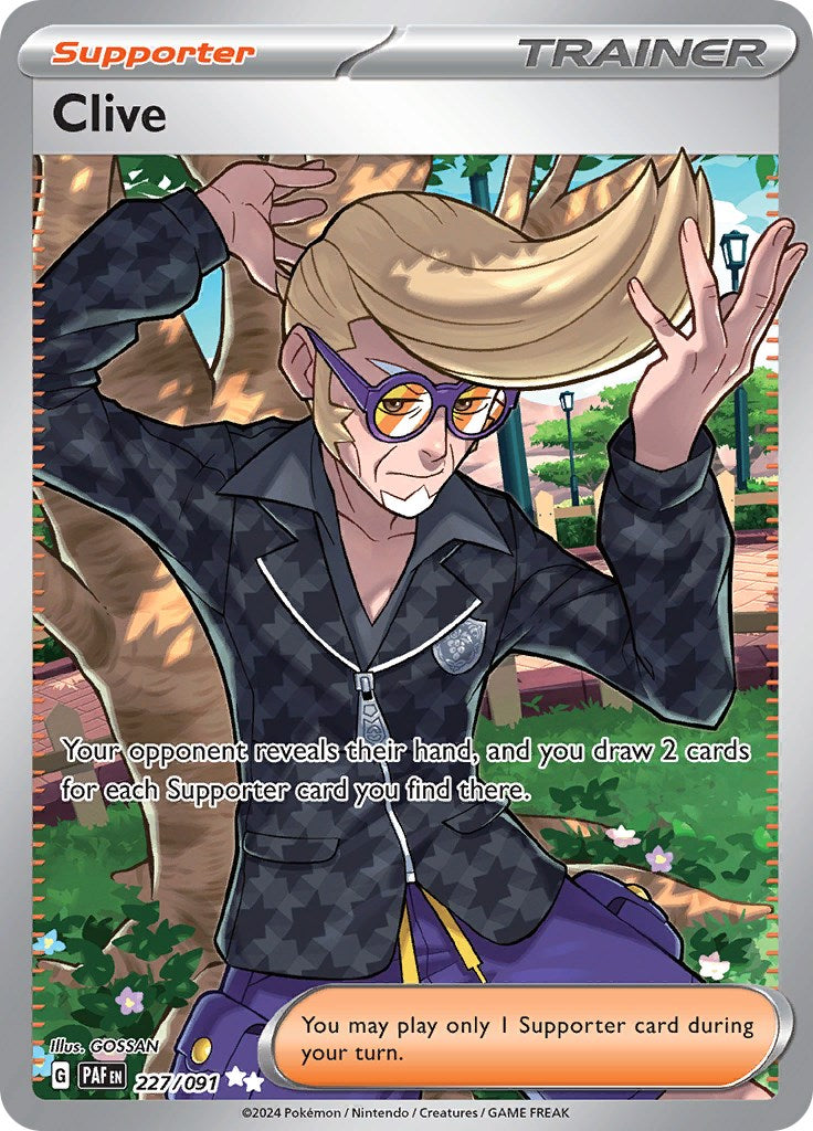 Clive (227/091) [Scarlet & Violet: Paldean Fates] | Shuffle n Cut Hobbies & Games