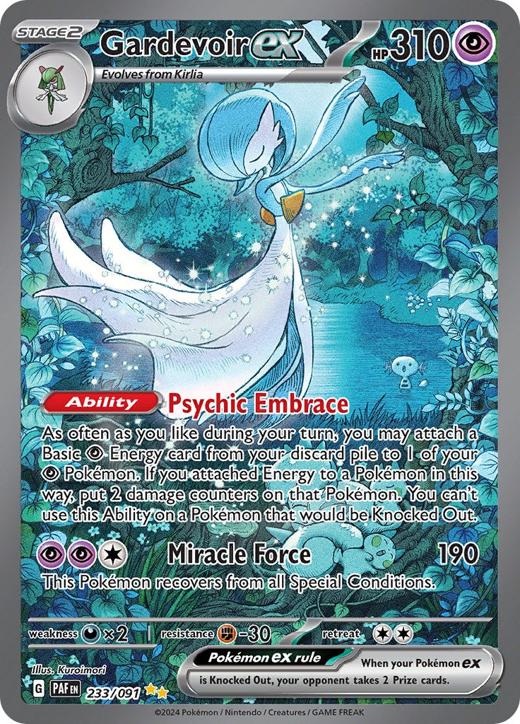 Gardevoir ex (233/091) [Scarlet & Violet: Paldean Fates] | Shuffle n Cut Hobbies & Games