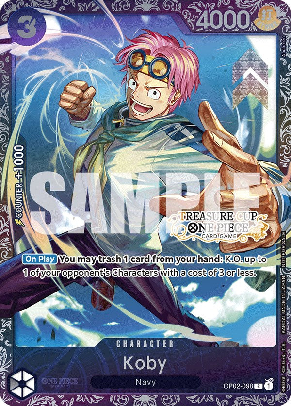 Koby (Treasure Cup) [One Piece Promotion Cards] | Shuffle n Cut Hobbies & Games