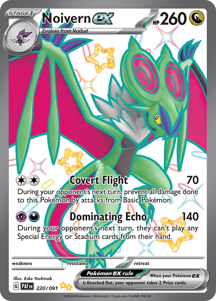 Noivern ex (220/091) [Scarlet & Violet: Paldean Fates] | Shuffle n Cut Hobbies & Games