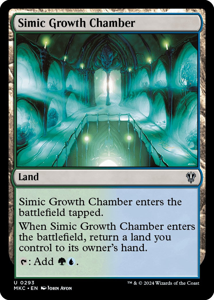 Simic Growth Chamber [Murders at Karlov Manor Commander] | Shuffle n Cut Hobbies & Games