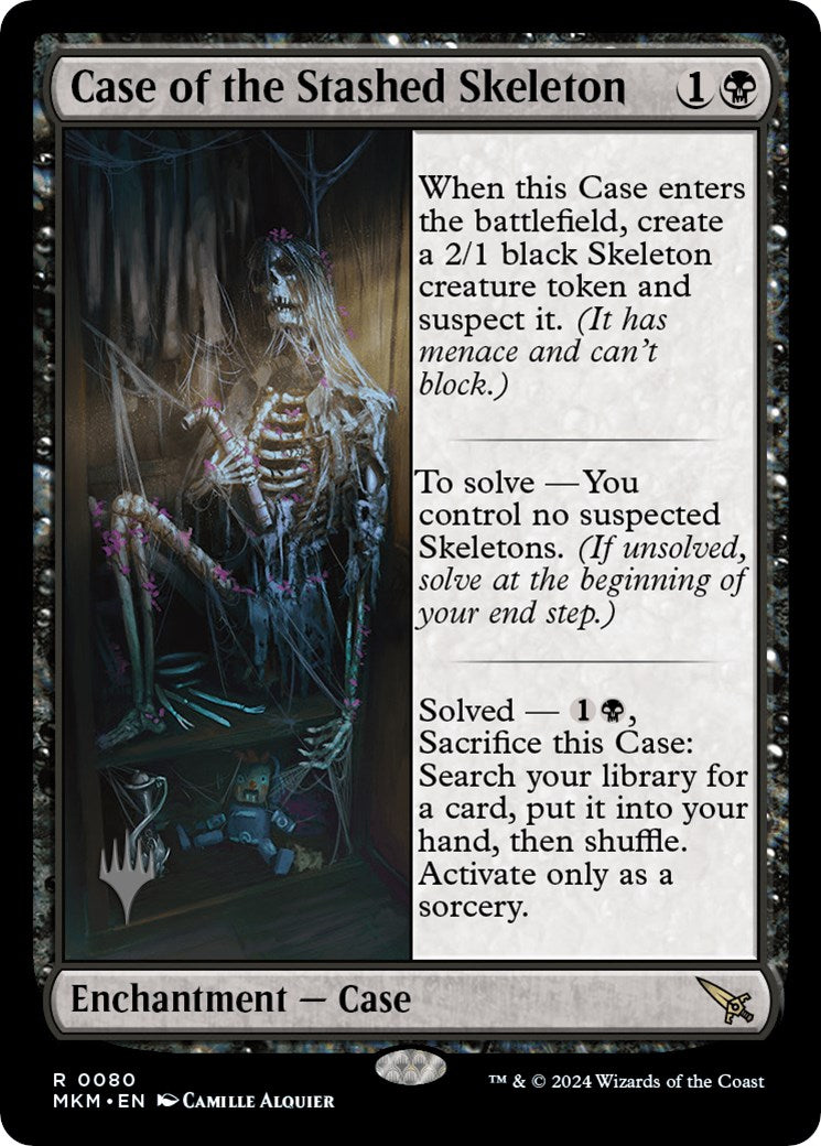 Case of the Stashed Skeleton (Promo Pack) [Murders at Karlov Manor Promos] | Shuffle n Cut Hobbies & Games