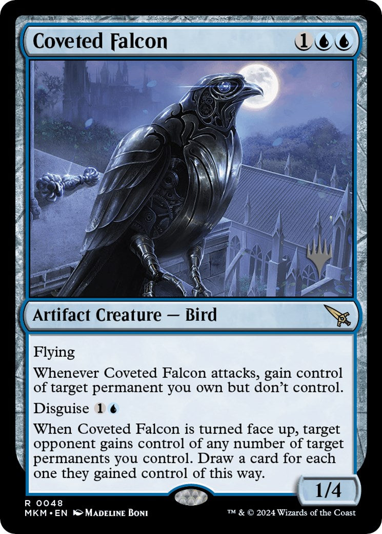 Coveted Falcon (Promo Pack) [Murders at Karlov Manor Promos] | Shuffle n Cut Hobbies & Games