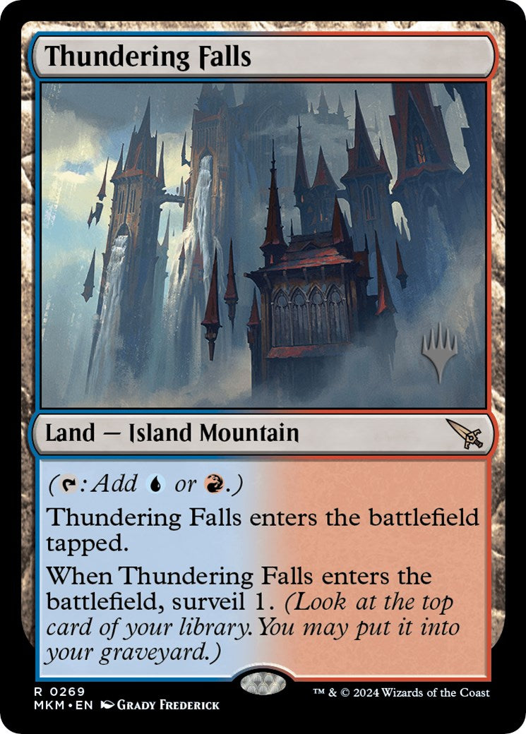 Thundering Falls (Promo Pack) [Murders at Karlov Manor Promos] | Shuffle n Cut Hobbies & Games