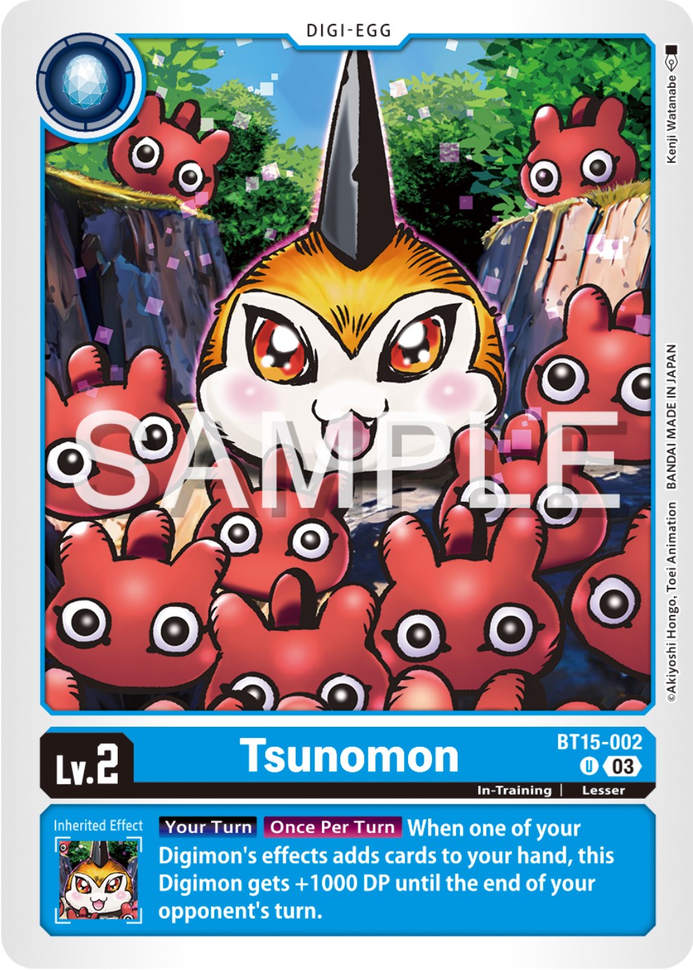 Tsunomon [BT15-002] [Exceed Apocalypse] | Shuffle n Cut Hobbies & Games