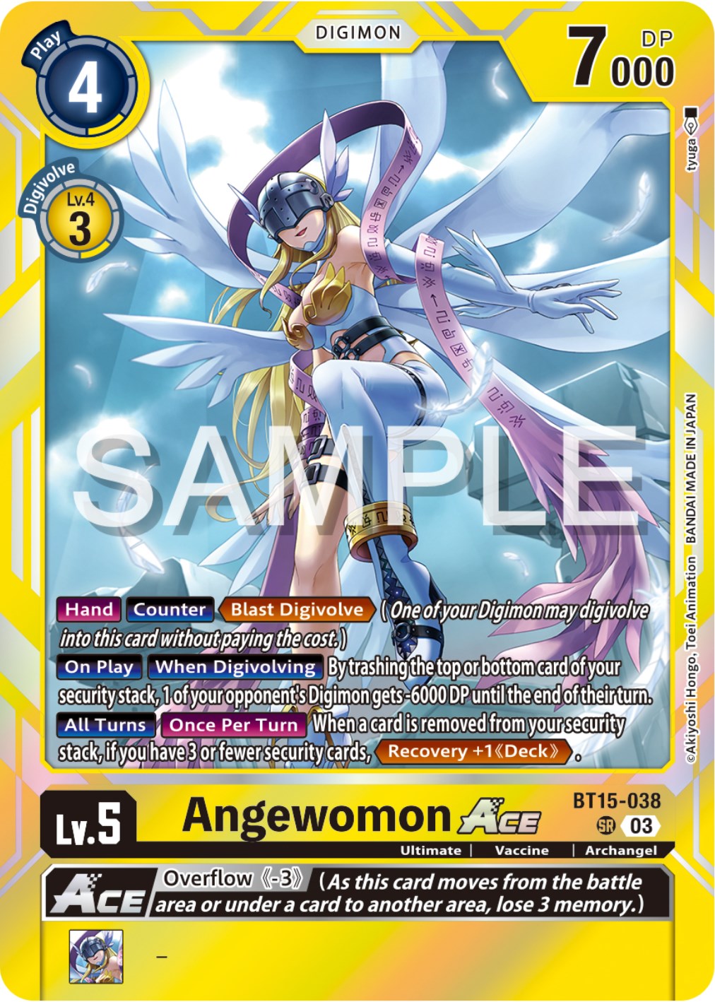 Angewomon Ace [BT15-038] [Exceed Apocalypse] | Shuffle n Cut Hobbies & Games