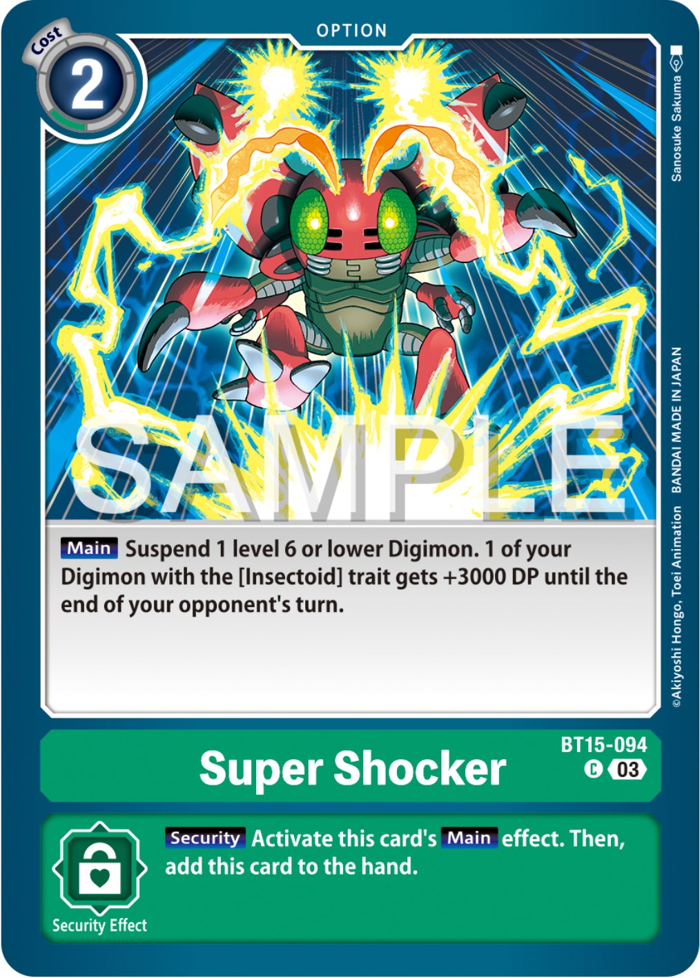 Super Shocker [BT15-094] [Exceed Apocalypse] | Shuffle n Cut Hobbies & Games