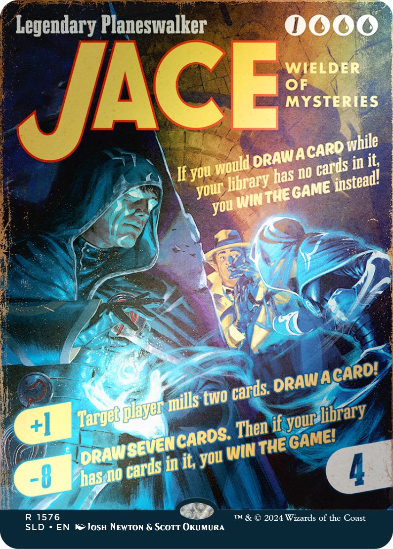 Jace, Wielder of Mysteries (Rainbow Foil) [Secret Lair Drop Series] | Shuffle n Cut Hobbies & Games