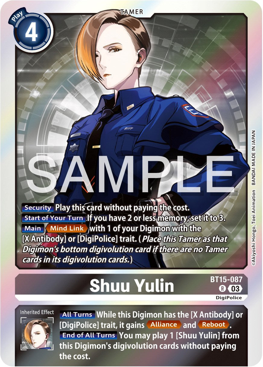 Shuu Yulin [BT15-087] [Exceed Apocalypse] | Shuffle n Cut Hobbies & Games