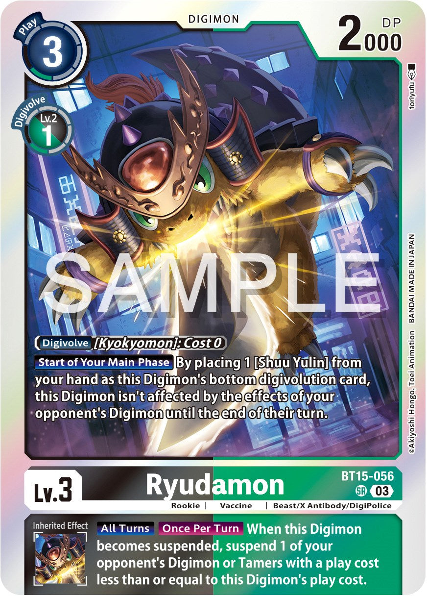 Ryudamon [BT15-056] [Exceed Apocalypse] | Shuffle n Cut Hobbies & Games