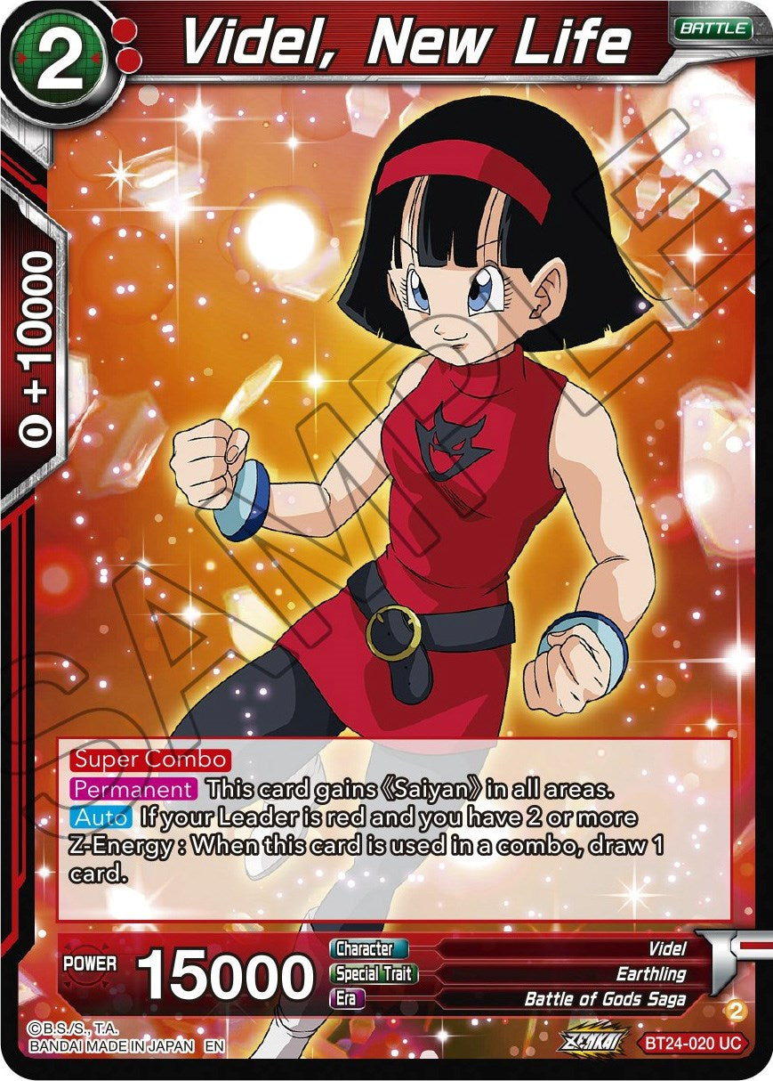 Videl, New Life (BT24-020) [Beyond Generations] | Shuffle n Cut Hobbies & Games