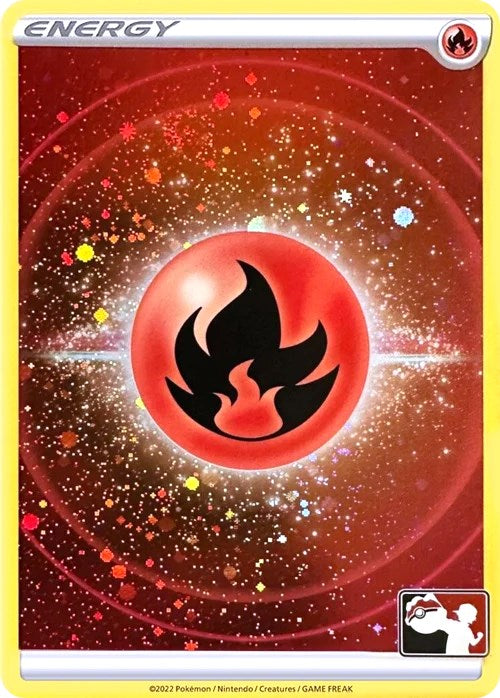 Fire Energy (Cosmos Holo) [Prize Pack Series Three] | Shuffle n Cut Hobbies & Games