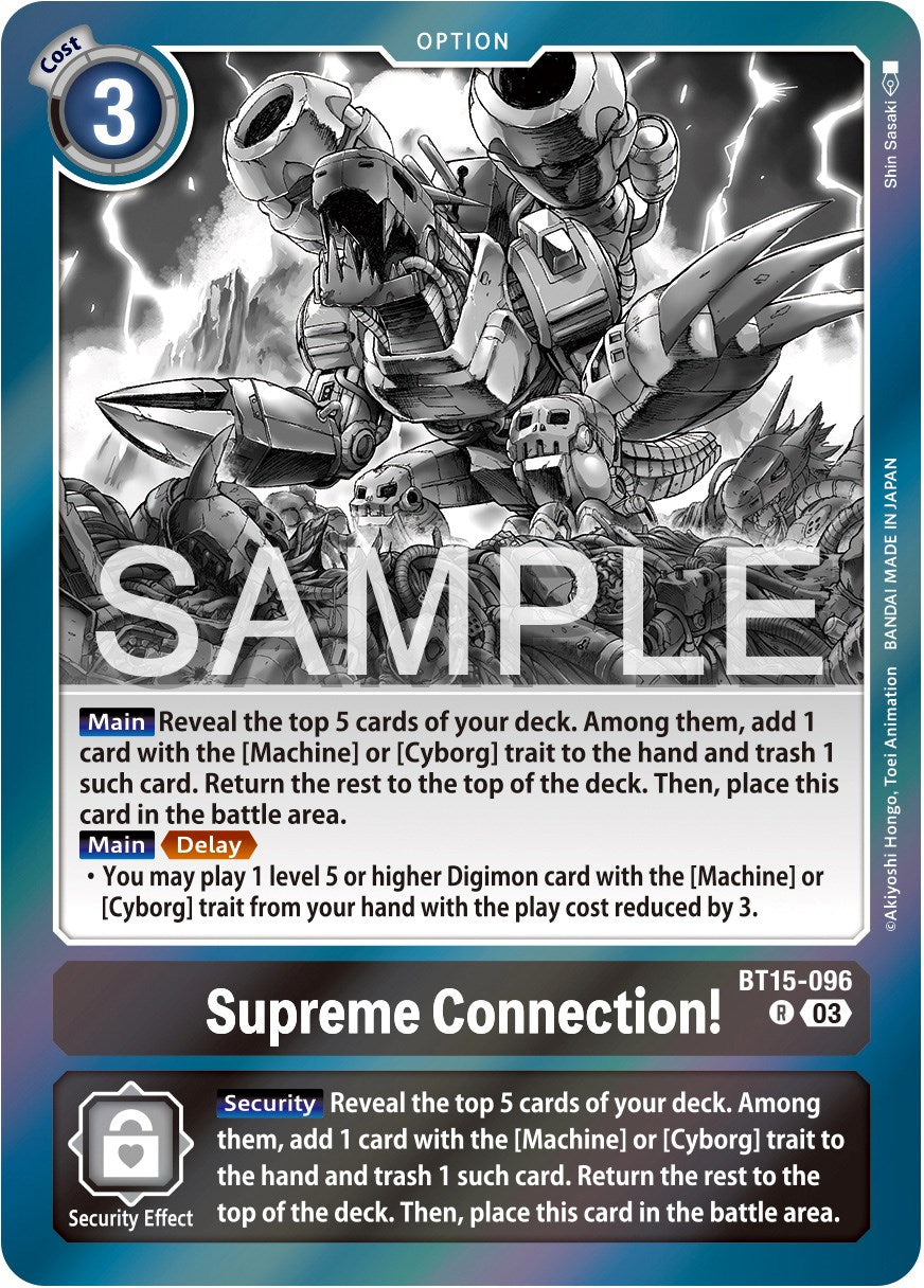 Supreme Connection! [BT15-096] [Exceed Apocalypse] | Shuffle n Cut Hobbies & Games