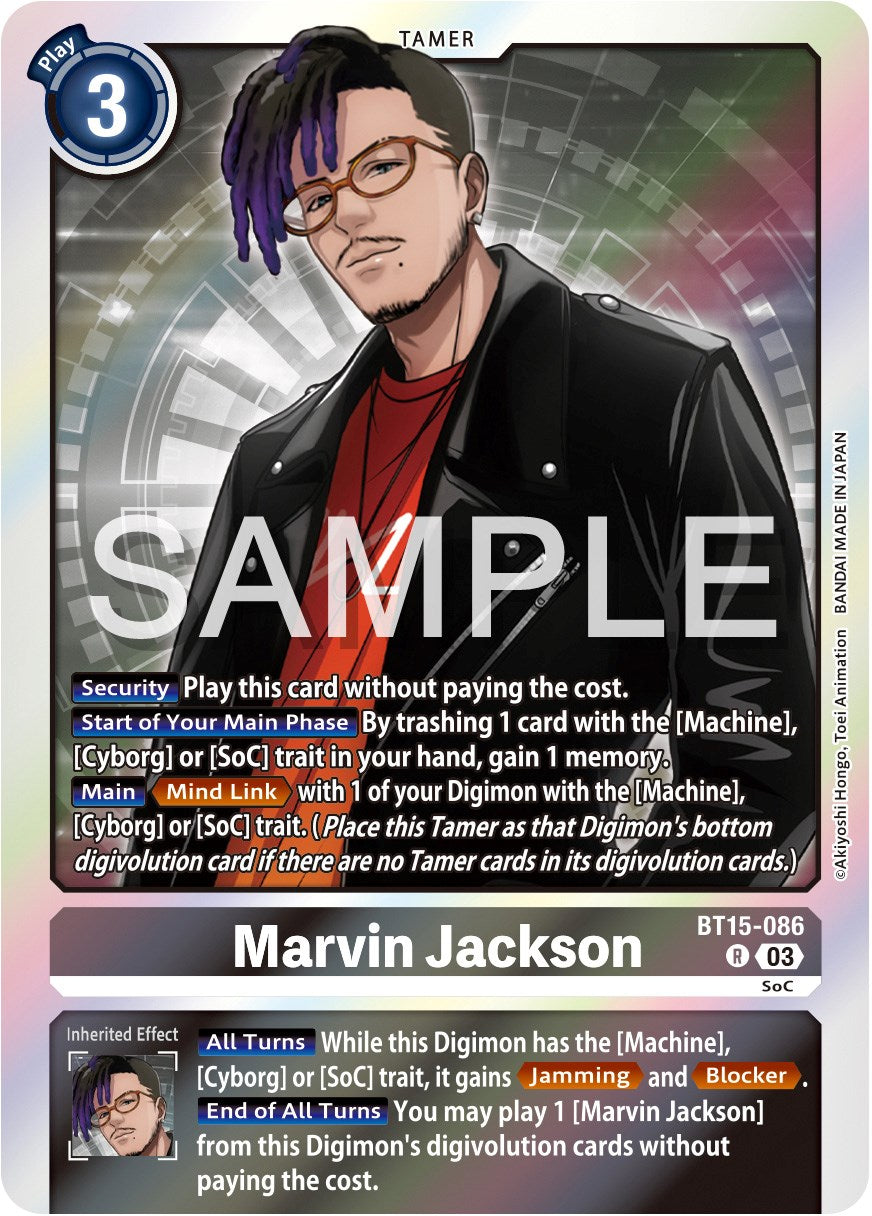 Marvin Jackson [BT15-086] [Exceed Apocalypse] | Shuffle n Cut Hobbies & Games