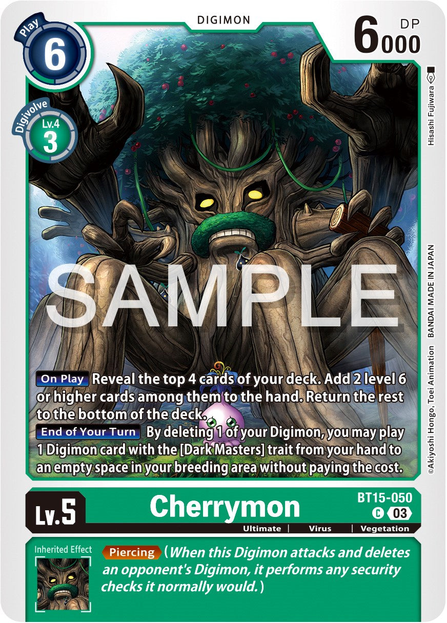 Cherrymon [BT15-050] [Exceed Apocalypse] | Shuffle n Cut Hobbies & Games