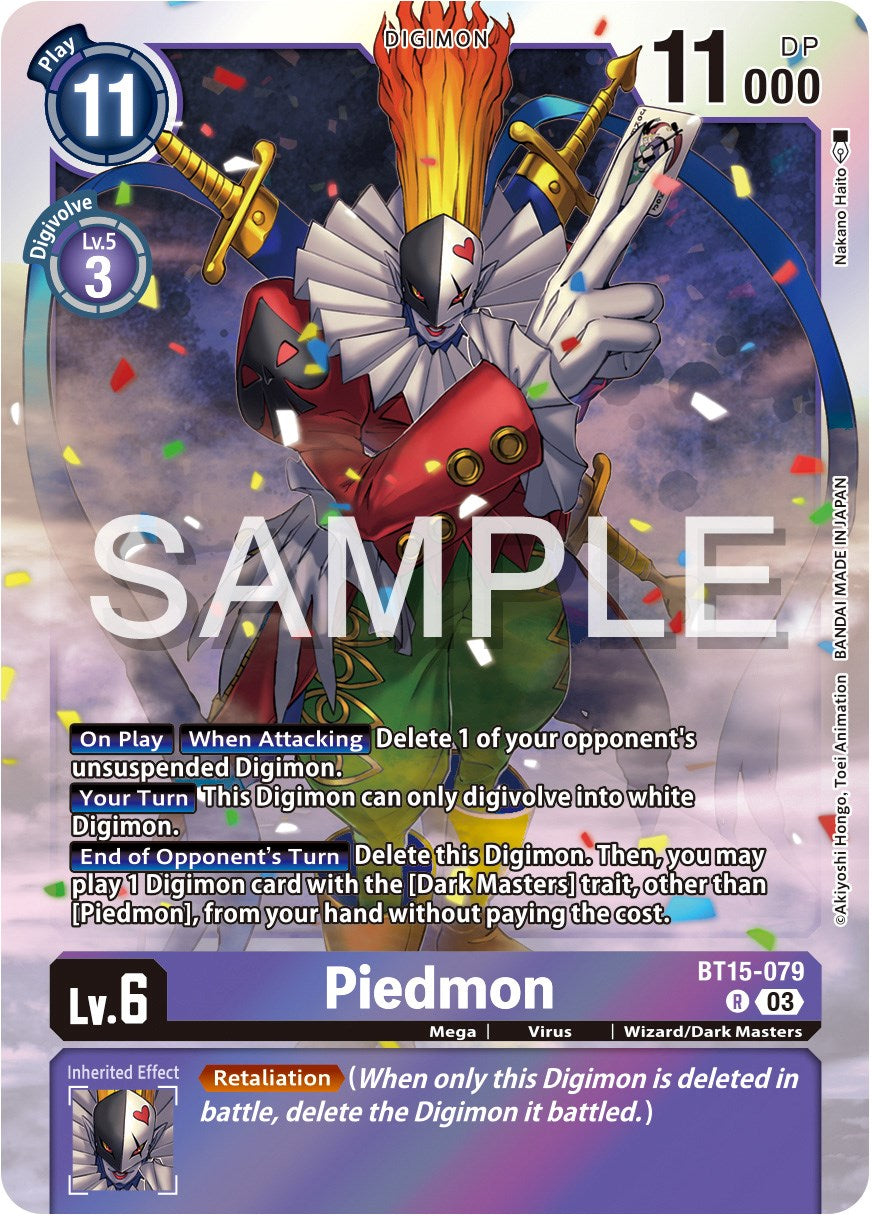 Piedmon [BT15-079] [Exceed Apocalypse] | Shuffle n Cut Hobbies & Games